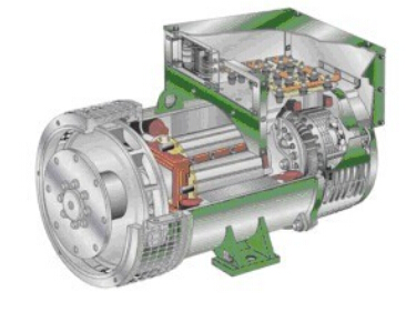 京山发电机内部结构图 京山发电机内部结构图